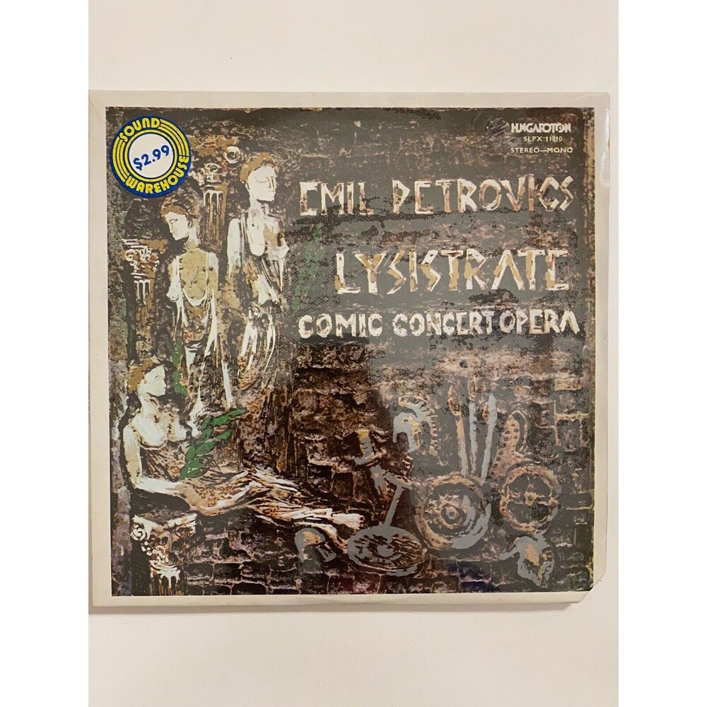 Emil Petrovics Lysistrate Comic Concert Opera 1977 LP Hungary Import NEW